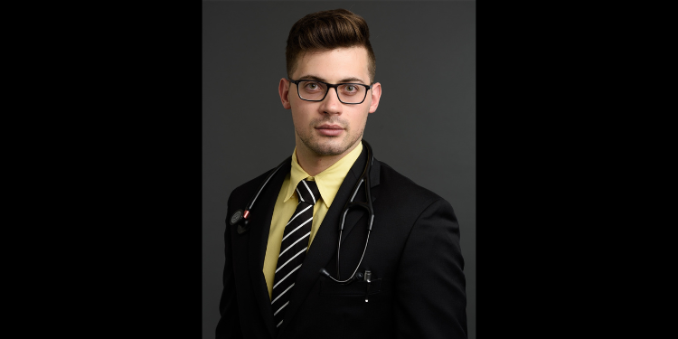 Dominic Thibault: 24-year-old, a medical student at Laval University in Quebec, Canada